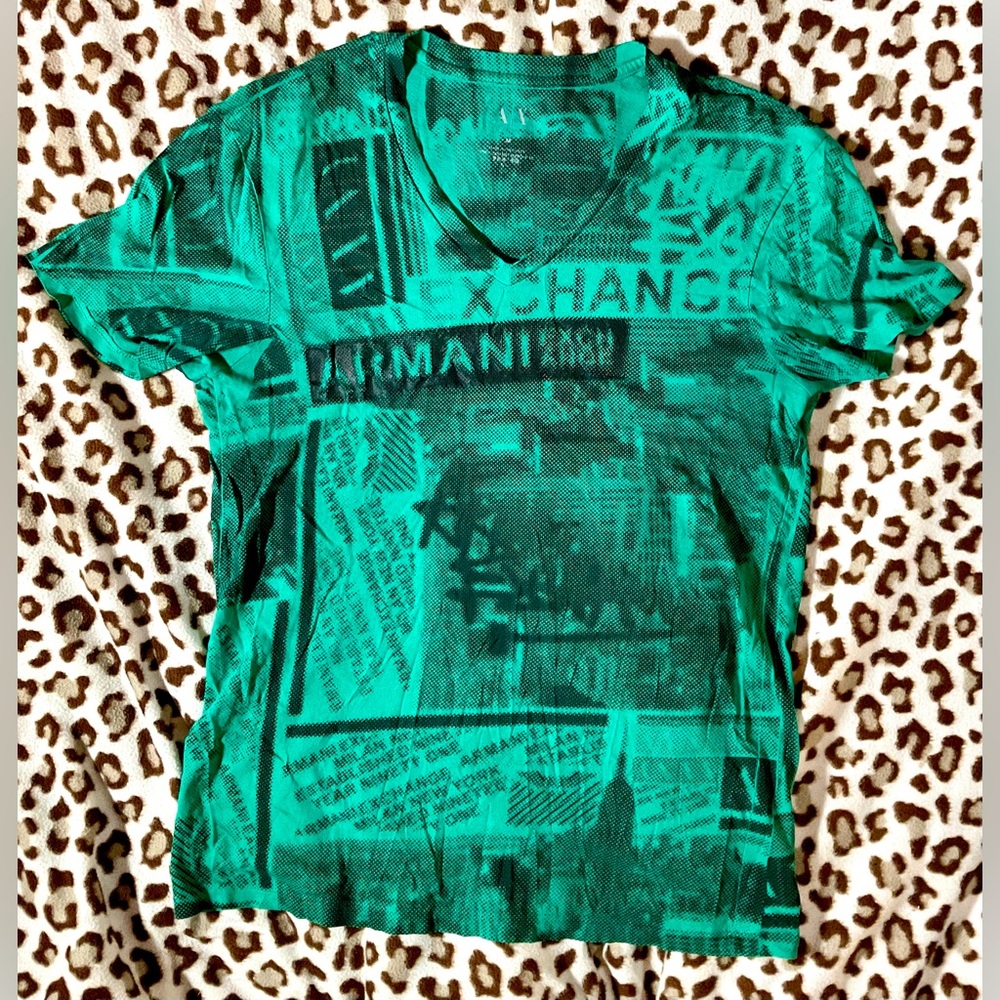 Armani exchange graphic T-shirt